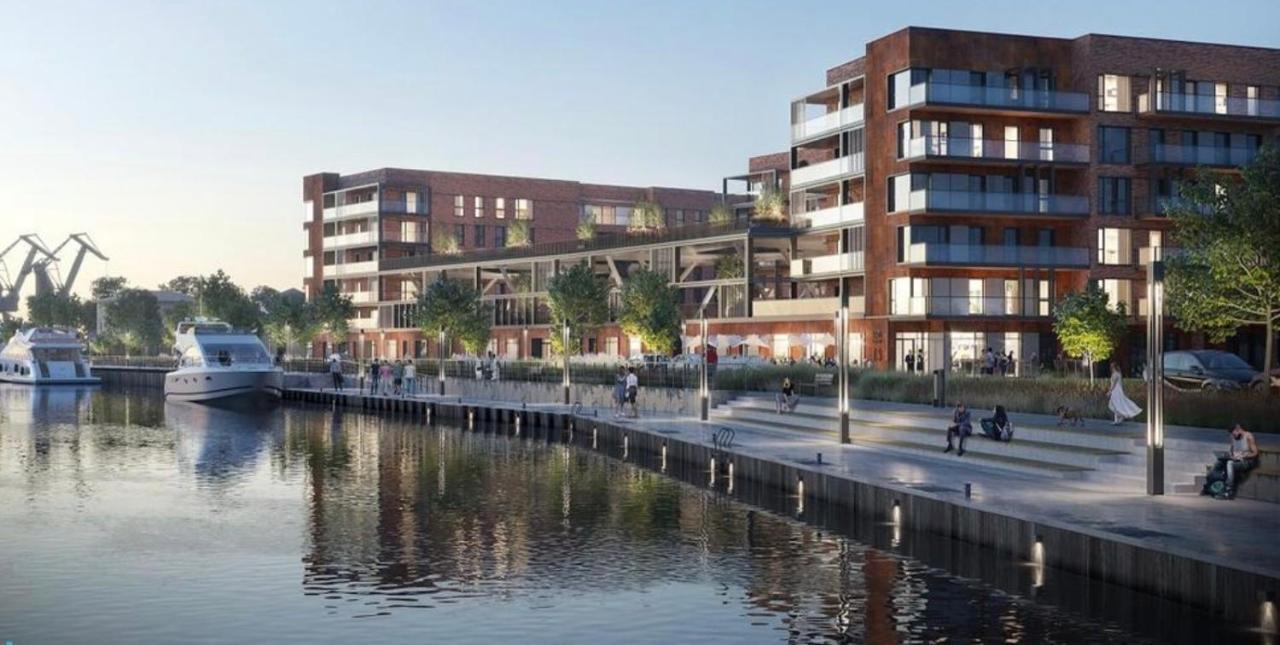 Apartament Gdansk Premium Lux Nadmotlawie Buitenkant foto
